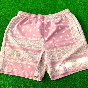 Pink Bandana shorts